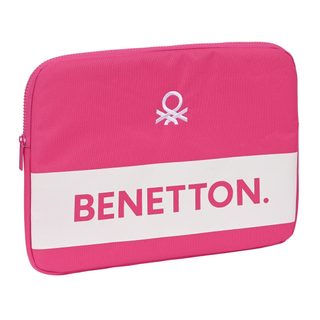 Housse D'ordinateur Portable Benetton Raspberry Fuchsia (34 X 25 X 2 Cm)