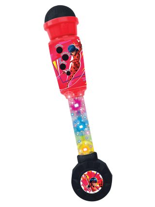 Microphone Miraculous Avec Tube Lumineux Et Enceinte