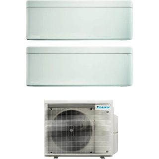 Climatiseur Fixe Daikin Stylish White 9000+12000 Btu Wi-fi, Silencieux