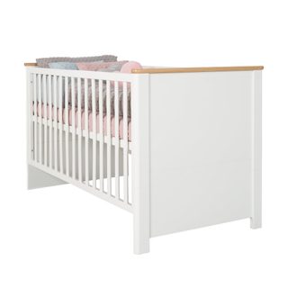 Lit Bébé Évolutif Ava – 70 X 140 Cm – Convertible – Réglable En Hauteur