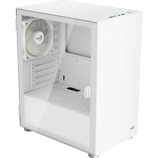 Boîtier Aerocool Cs-111 Verre Trempé Blanc