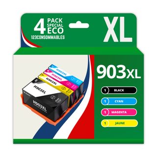 123consommables - 903 Xl - Cartouche Compatible Avec Hp 903 903xl Cartouches D'encre Pour Hp Officej