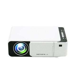 Mini Vidéoprojecteur Led Lcd Smart, 100ansi Lumens, Résolution 1024x600, Connexion Mobile, Hdmi, Usb, Sd Card, - Yonis