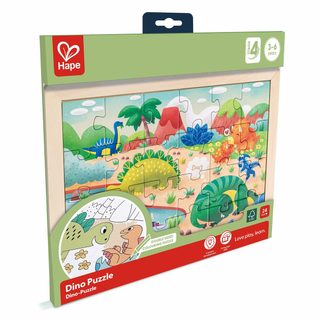 Puzzle Hape Dinosaures 2 En 1