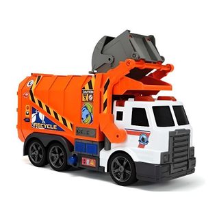 Dickie Camion Poubelle Orange