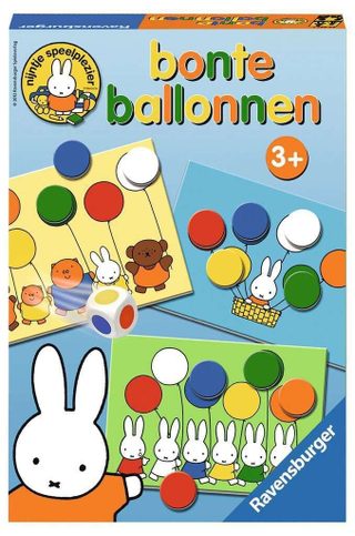 Ravensburger Miffy Colourful Balloons - Jeu D'apprentissage
