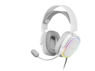 Mars Gaming Mhaxw Casque Avec Fil Arceau Appels/musique Blanc