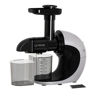 Adler Slow Juicer 4130 Centrifugeuse Lente 150 W Noir, Acier Inoxydable