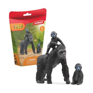 Famille de Gorilles des Plaines SCHLEICH