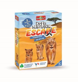 Jeu De Cartes Bioviva Défis Nature Espace Mission Survie