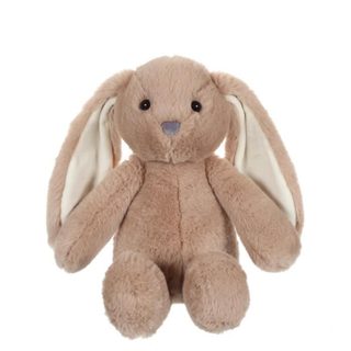 Peluche Lapin Trendy Bunny - - Marron, 28 Cm