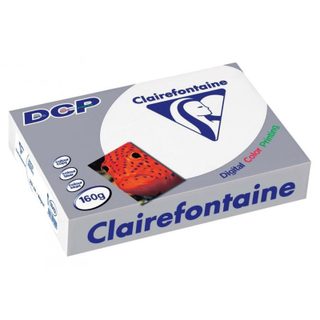 Ramette De Papier - A3 - Blanc - 160g - 250 Feuilles - Impression - Clairefontaine Dcp