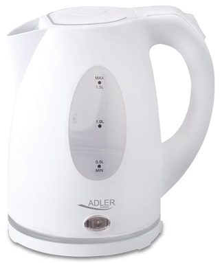 Adler Ad1207 Bouilloire 1,5 L 2000 W Blanc
