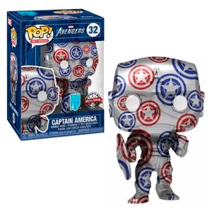 Figura Pop Patriotic Age Captain America Exclusiva