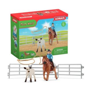 Coffret - Equipe De Cowboy Et Leurs Lassos - 42577 - Gamme Farm World