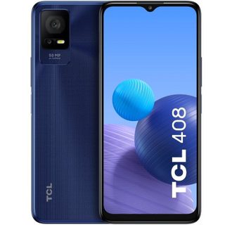 Tcl 408 16,8 Cm (6.6") Double Sim Android 12 4g Usb Type-c 4 Go 64 Go 5000 Mah Bleu