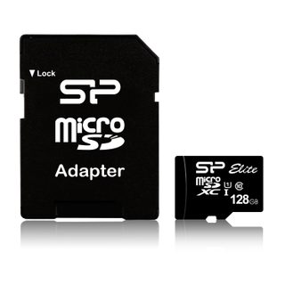 Silicon Power Elite 128 Go Microsdxc Uhs-i Classe 10