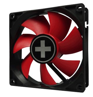 Xilence Xpf120.r Boitier Pc Ventilateur 12 Cm Noir, Rouge
