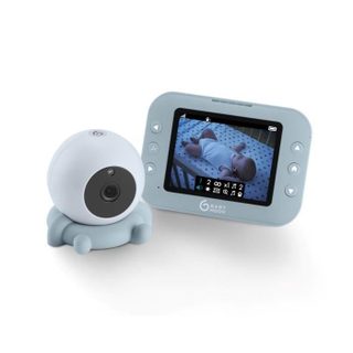 Babyphone Caméra Sans Fil Yoo Roll - Rechargeable - Autonomie 8h - Ecran 3,5- Berceuses - Portée 300m