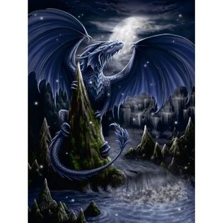 Puzzle 1500 Pieces Le Dragon Bleu Adultes & Enfants Des 14 Ans Puzzle De Qualité Supérieure 80x60cm -12000731