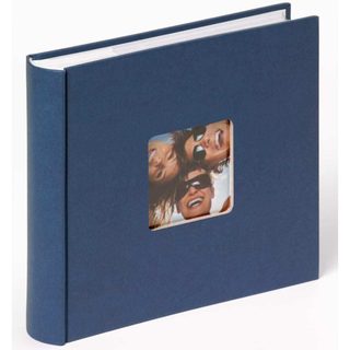 Album Photo Fun Memo 10x15 Cm Bleu 200 Photos Walther Design