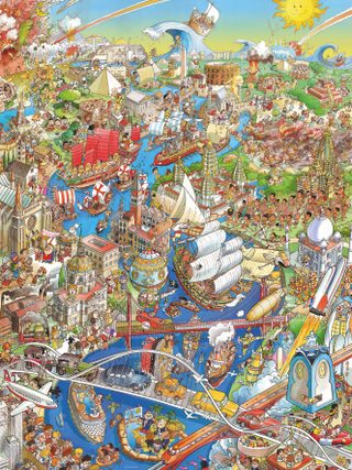 Heye Puzzle Puz.histoire Rivière 1500 3h.