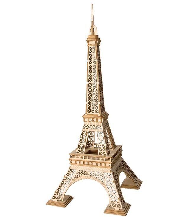 Puzzle 3d Robotime Tour Eiffel Multicolor Bois