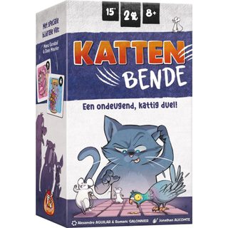 White Goblin Games — Kattenbende, Jeu En Carton Multicolore.