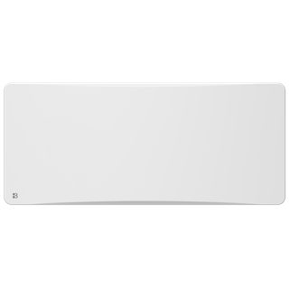 Radiateur Électrique Fixe À Inertie Sèche Céramique 2000w Oveo Horizontal Blanc