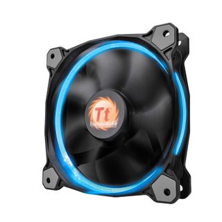 Thermaltake Cl-f042-pl12sw-b Système De Refroidissement D’ordinateur Boitier Pc Ventilateur 12 Cm Noir