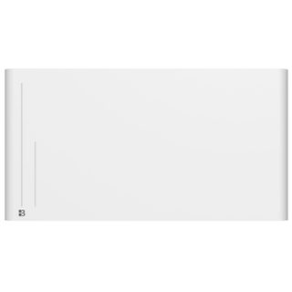 Radiateur Électrique Fixe À Inertie Sèche Céramique 2000w Bestherm Alba Horizontal Blanc