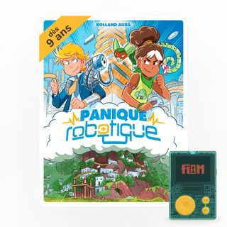 Lunii - Coffret Panique Robotique - Livre Audio Interactif Dès 9 Ans À Écouter Sur Flam