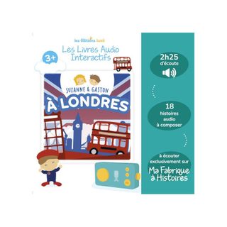 Coffret Livre Audio Lunii Suzanne Et Gaston À Londres