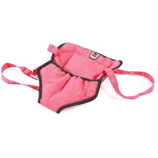 Sangle De Portage Poupée, Rose - Anthracite