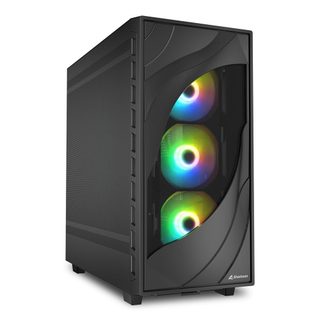 Sharkoon Rebel C80m Rgb Midi Tower Noir