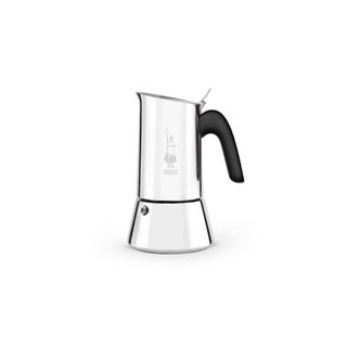 Cafetière Italienne Bialetti Venus 10 Tasses Argent Et Noir