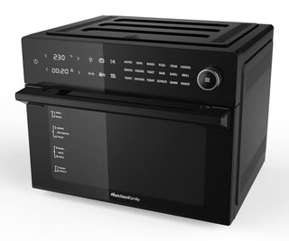 Melchioni 118340032 Friteuse Unique 30 L Autonome 1800 W Friteuse D’air Chaud Noir