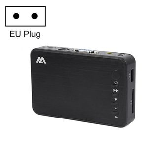 Mini Lecteur Multimédia Full Hd 1080p Hdd Carte Sd Usb Sortie Hdmi Vga