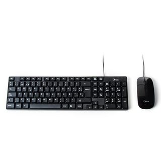 L-link Ll-kb-816-combo Clavier Souris Incluse Bureau Usb Espagnole Noir