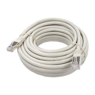 Câble Rj45 Cat.6 - Lineaire - Pcc6fh - 10 M - Blindé F/utp - Connecteurs Rj45 Mâle