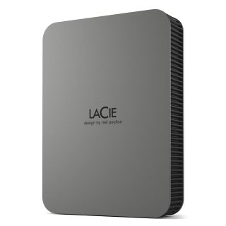 Lacie Stlr5000400 Disque Dur Externe 5 To Usb Type-c 3.2 Gen 1 (3.1 Gen 1) Gris