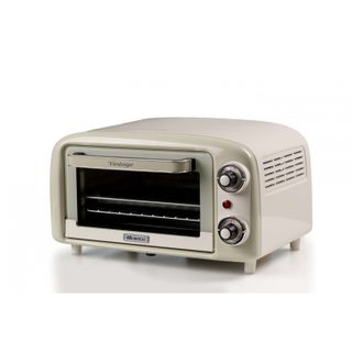 Ariete 3919 Forno Elettrico Vintage, 800w, Capacità 10l, Doppio Vetro, Retrà², Beige