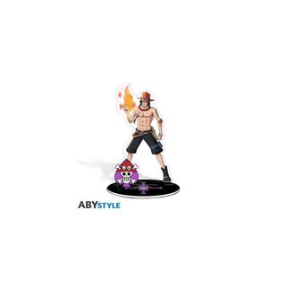 Acryl® Portgas D. Ace Figurine Acrylique Orange Noir 11 Cm Abystyle