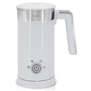 Elegance Mousseur À Lait Électrique, Réchauffeur Mousseur Froid/chauffant 130ml Briebe Mf1172wht Blanc 500w