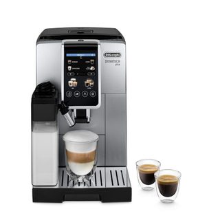 Delonghi Machine à Café Ecam 380 85 Sb Dinamica Plus Silver Black Delonghi (ecam 380.85.sb)