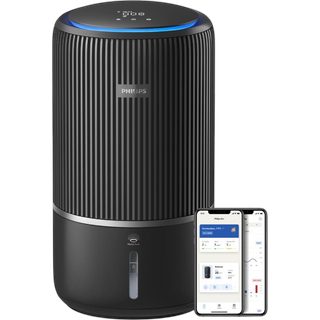 Purificateur D'air Humidificateur Philips Ac3421/13 2-en-1 650 Ml/h