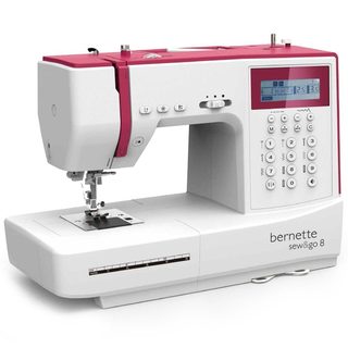 Machine à Coudre BERNETTE SEW&GO 8 - Quilt & Patchwork 197 Points Blanc