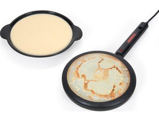Crêpière Électrique 600w 20cm Noir Livoo Dop258co