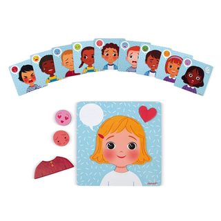 Jeu Éducatif Juratoys-janod Jeu Magnétique Des Émotions Multicolor Bois