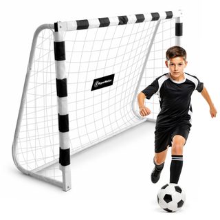 Hypermotion But de Football PRO 180x120 cm en Acier avec Filet